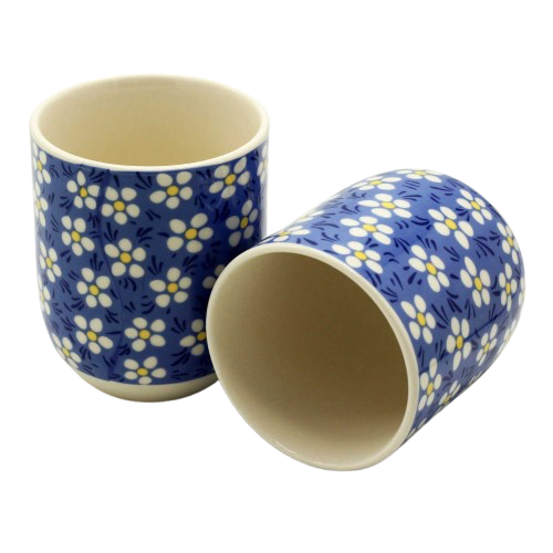 Herbal Tea Cups - Blue Daisey